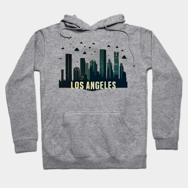 Los Angeles Hoodie by TshirtMA